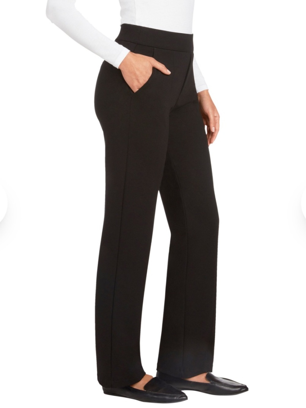 Matty M Women's Pull-On Dress Pant Size M